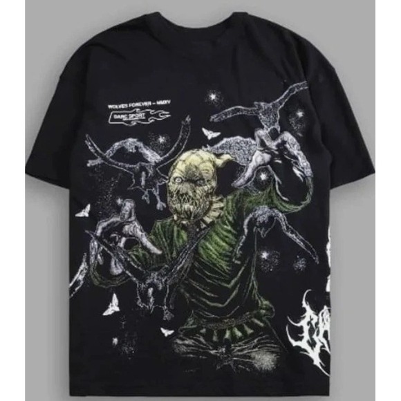 Darc Sport Other - Darc Sport Batman COLLAB SOLD OUT Scarecrow "Side-By-Side" T-Shirt Black 2XL XXL
